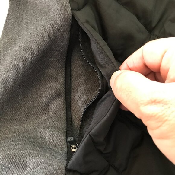 PGA Tour Puffer Vest Jacket Men XXL Black Full Zip Water Resistant Zip Pocket - Picture 10 of 11